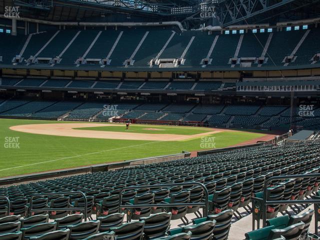 Seating view for Chase Field Section 134