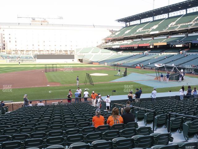 Seating view for Oriole Park at Camden Yards Section 54