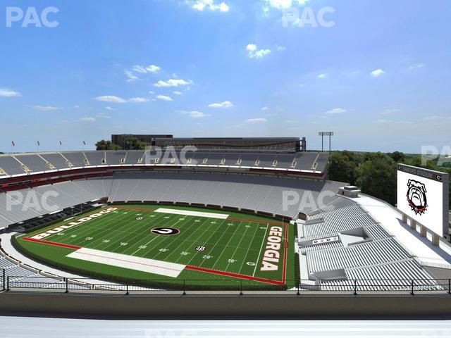 Seating view for Sanford Stadium Section 603