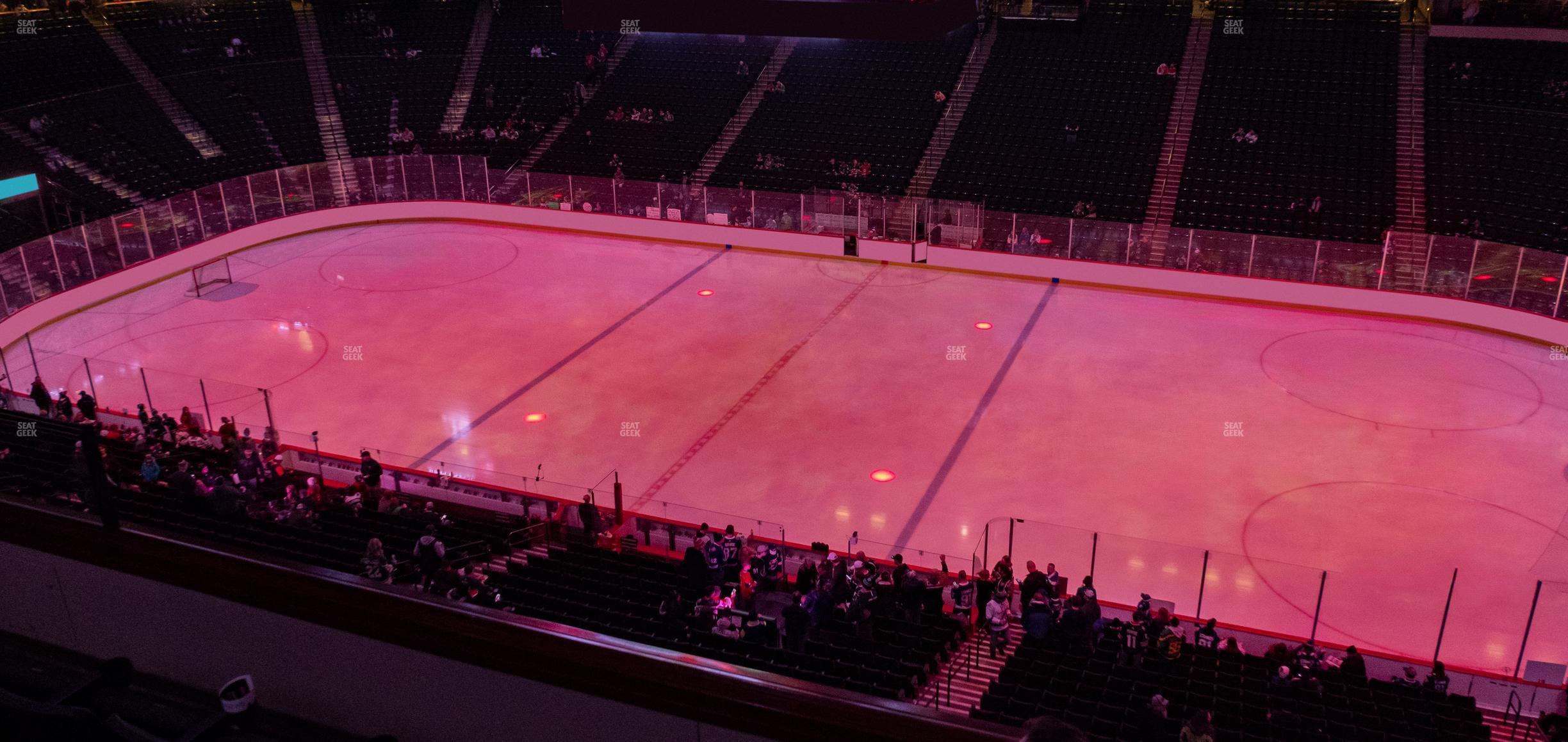 Seating view for Xcel Energy Center Section Club 24