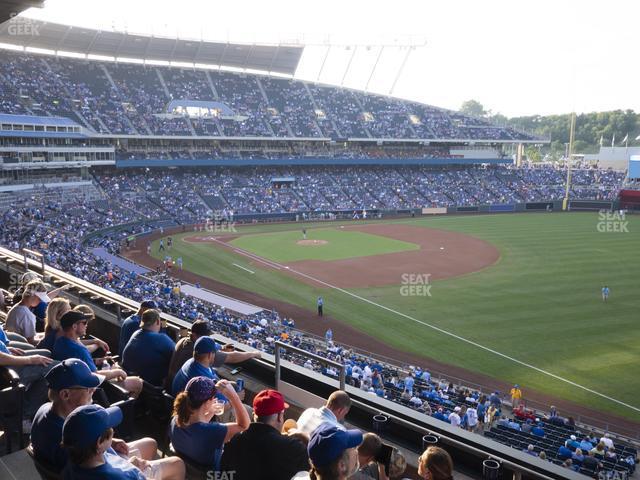 Seating view for Kauffman Stadium Section 324