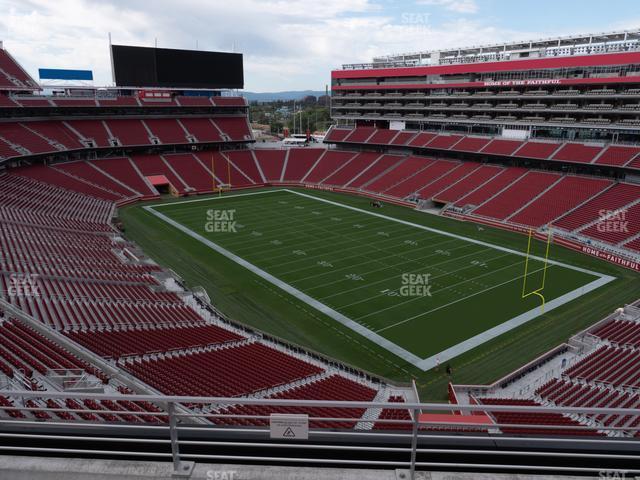 Seating view for Levi's Stadium Section 308