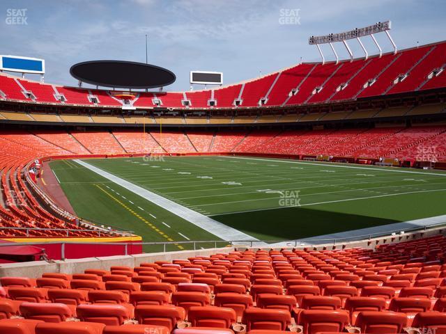 Seating view for GEHA Field at Arrowhead Stadium Section 113