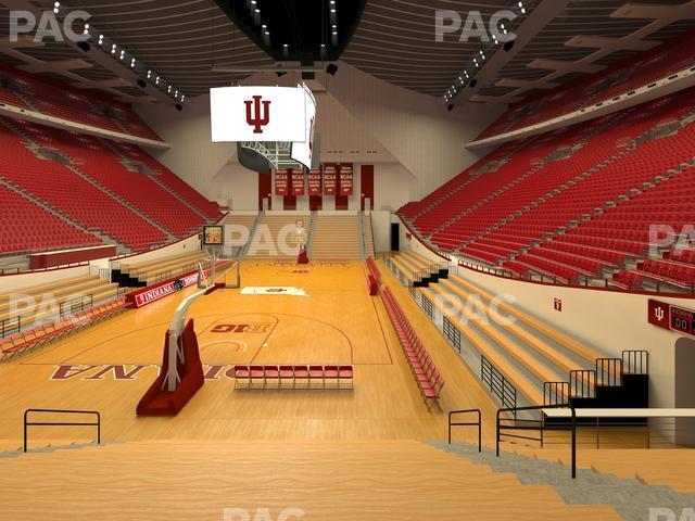 Seating view for Simon Skjodt Assembly Hall Section 10