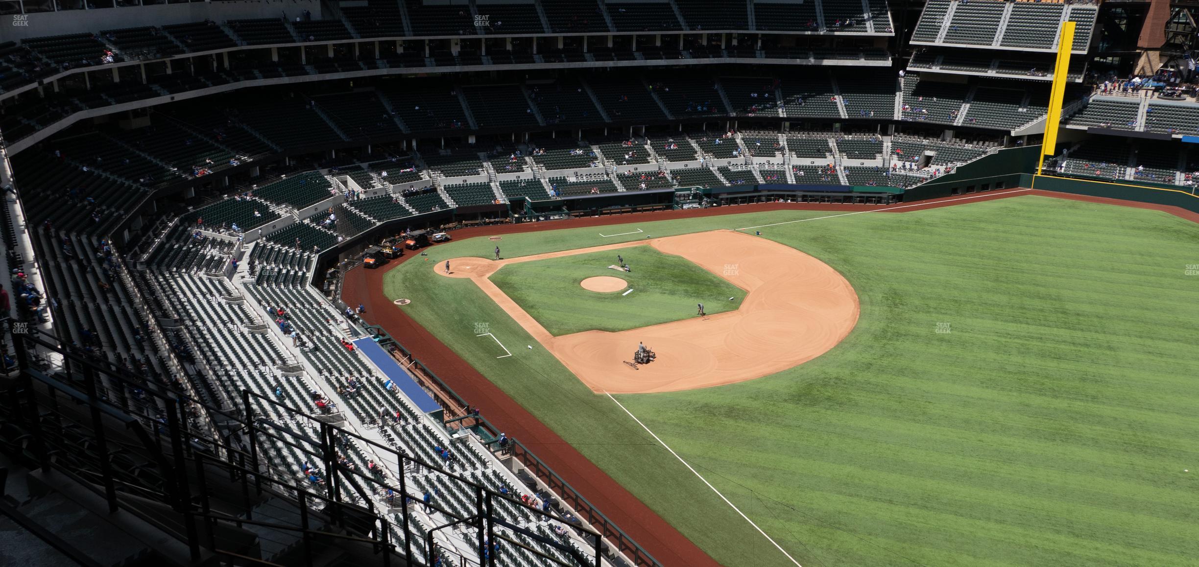 Seating view for Globe Life Field Section 323