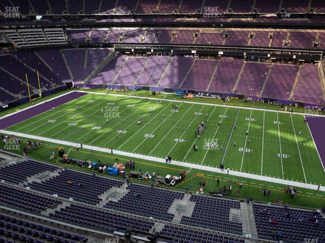 Seating view for U.S. Bank Stadium Section 338