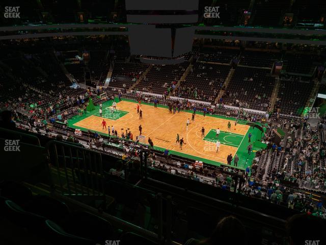 Seating view for TD Garden Section Balcony 329