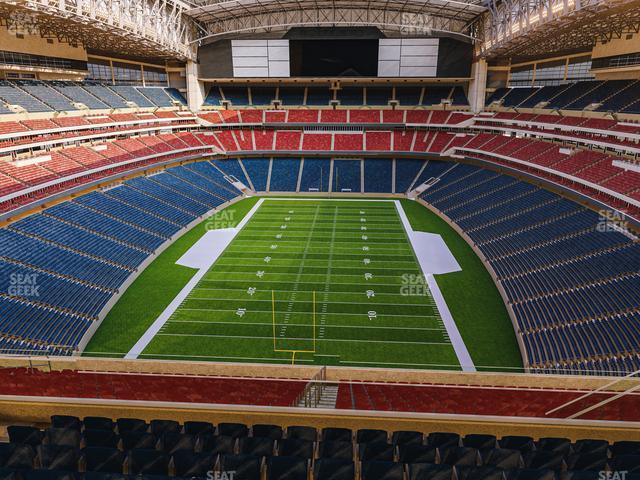 Seating view for NRG Stadium Section 647