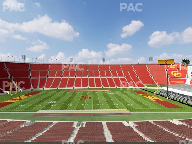 Seating view for Los Angeles Memorial Coliseum Section Founders Suite 306