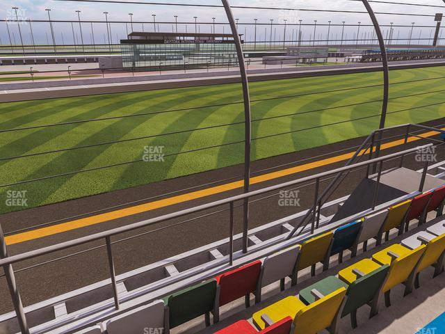 Seating view for Daytona International Speedway Section Front 142