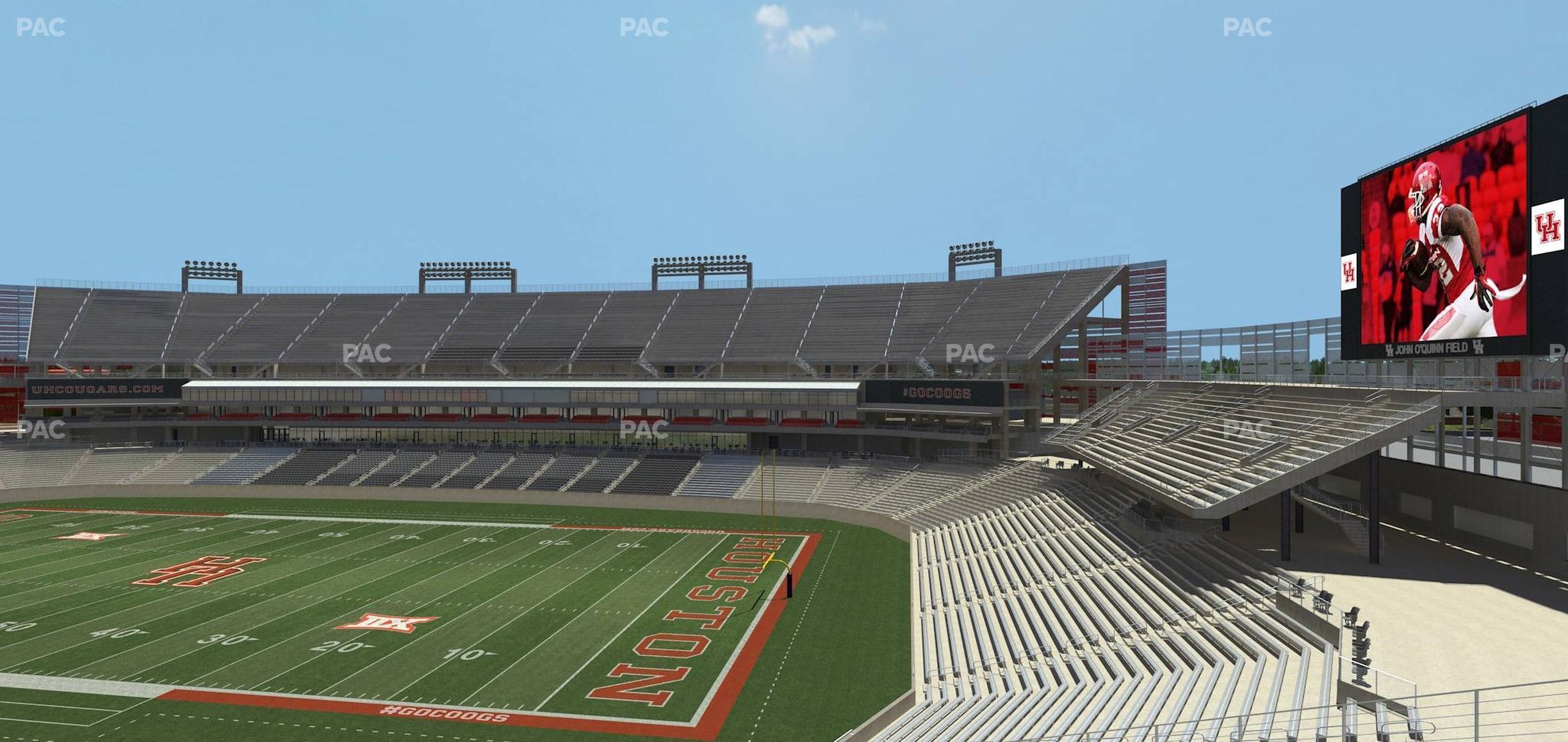 Seating view for TDECU Stadium Section 224