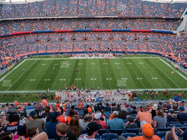 Seating view for Empower Field at Mile High Section 508