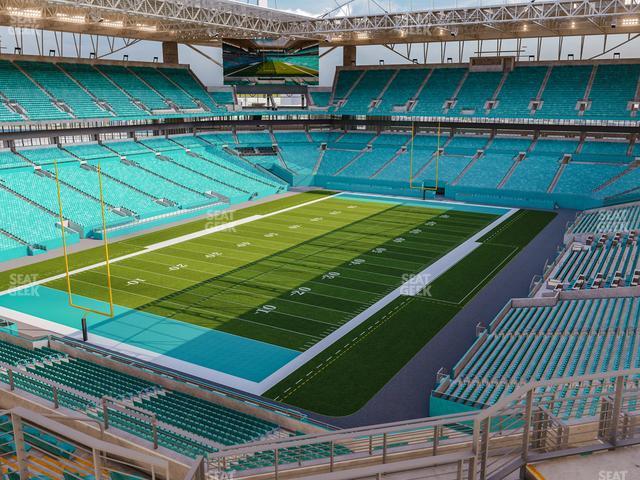 Seating view for Hard Rock Stadium Section 355