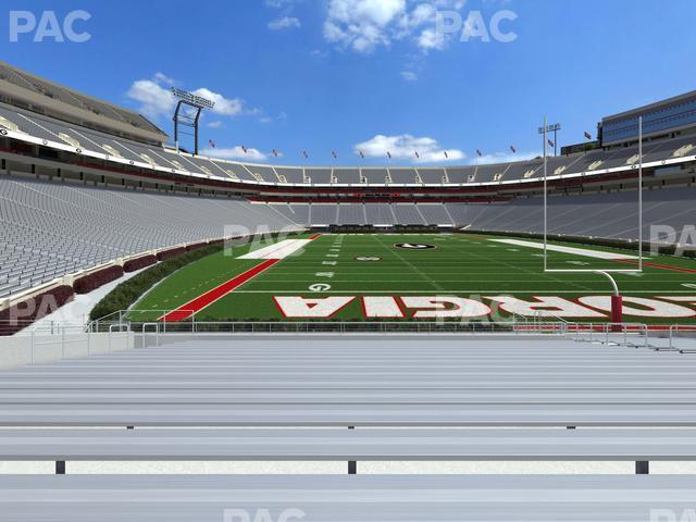 Seating view for Sanford Stadium Section 142