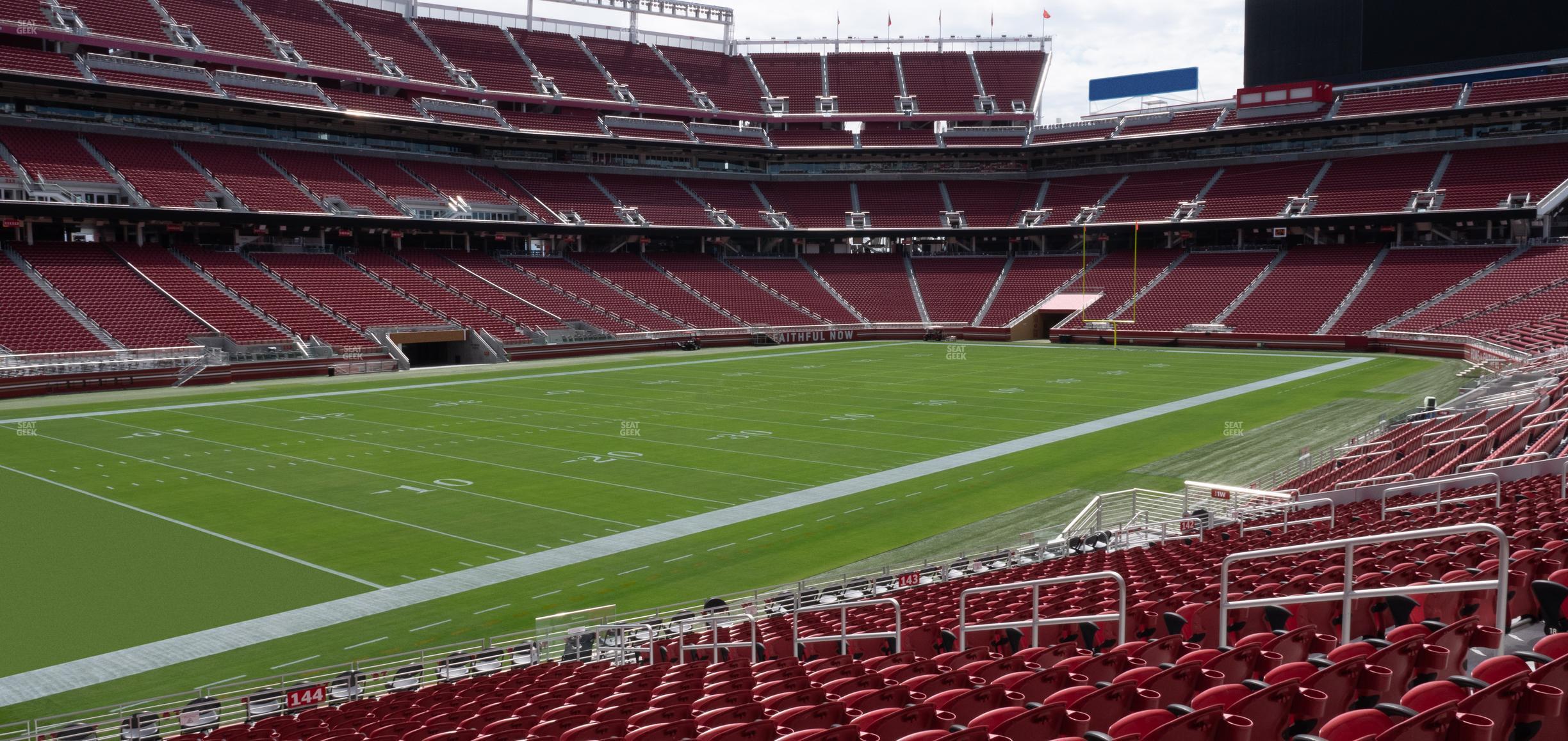 Seating view for Levi's Stadium Section 144