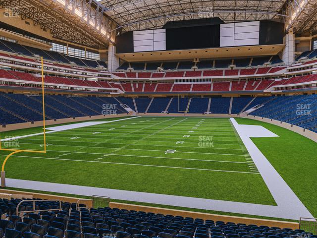 Seating view for NRG Stadium Section 115