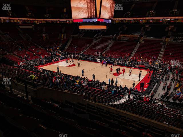 Seating view for Moda Center Section 214