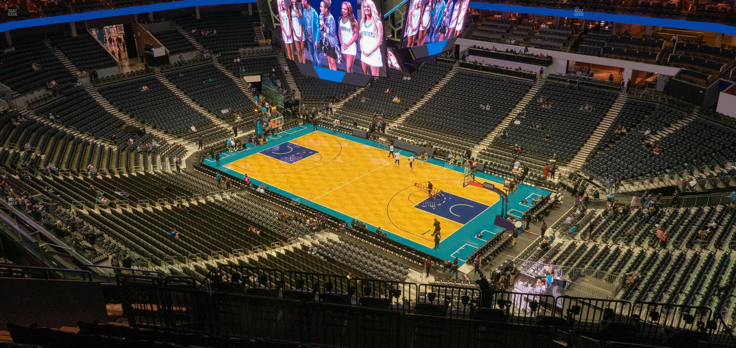 Seating view for Spectrum Center Section 222