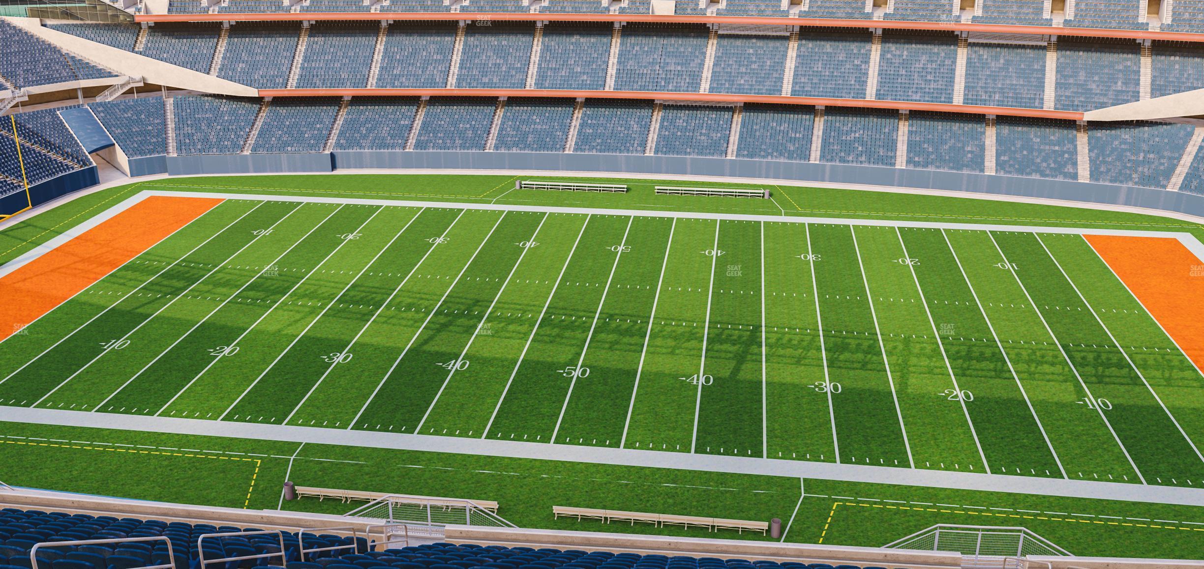 Seating view for Soldier Field Section 436