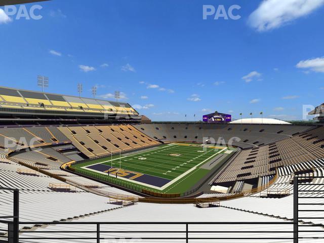 Seating view for Tiger Stadium Section Suite 140