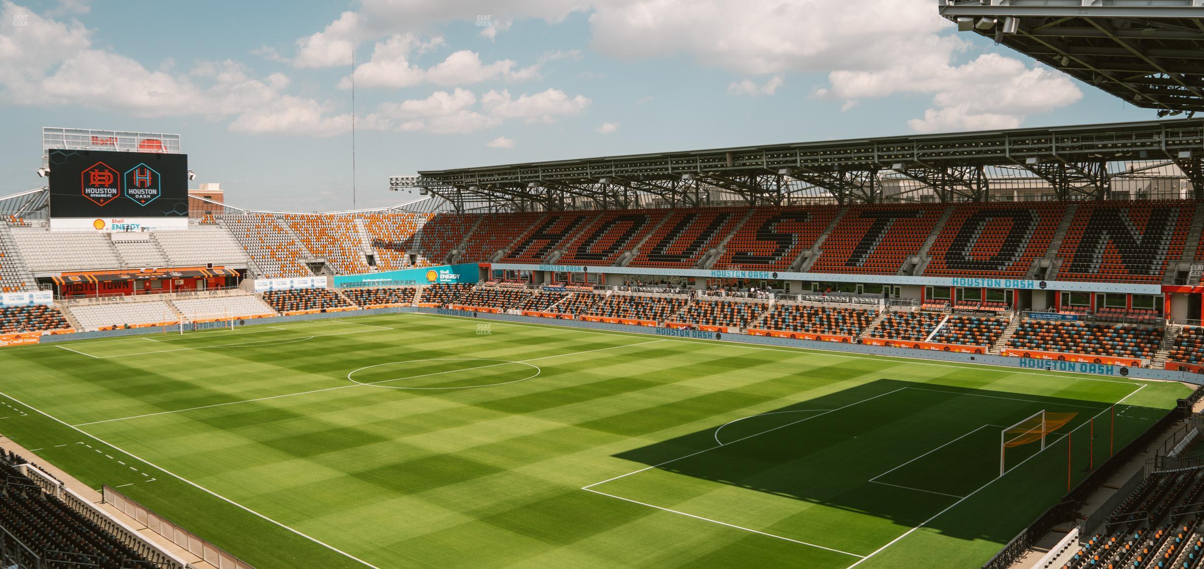 Seating view for Shell Energy Stadium Section 201