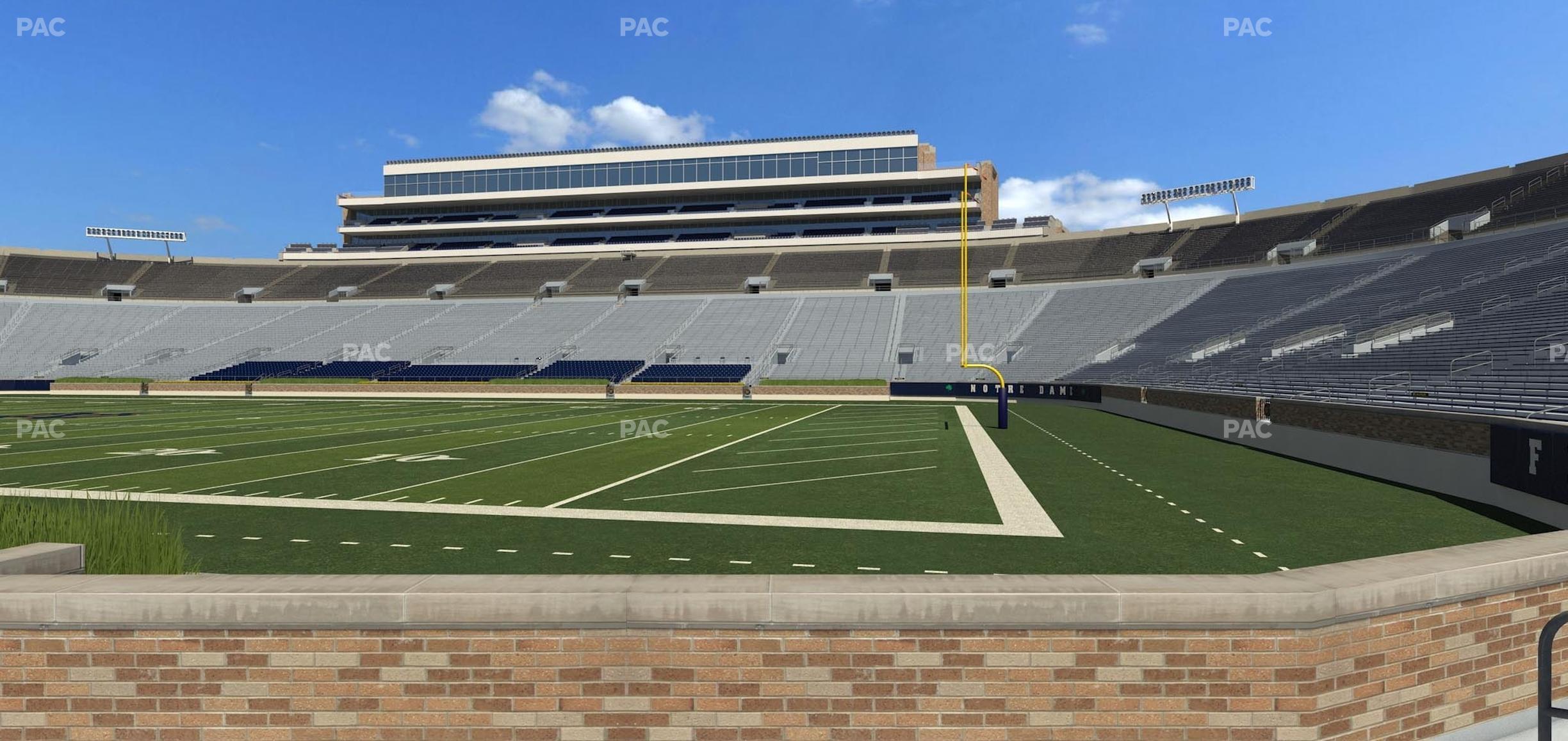 Seating view for Notre Dame Stadium Section 24