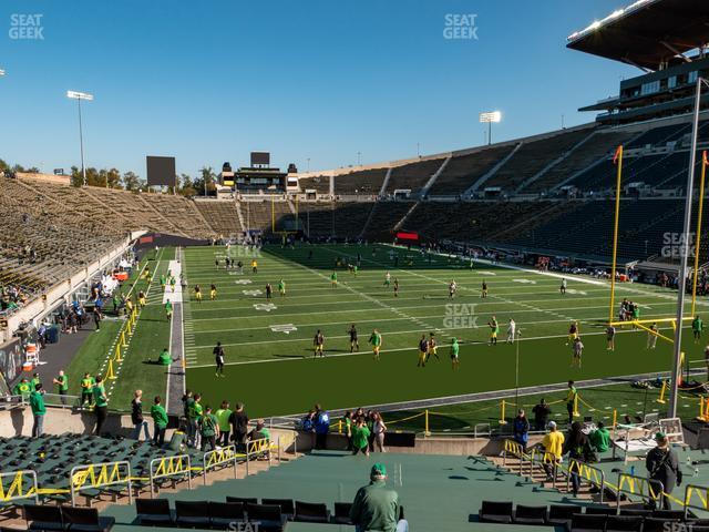 Seating view for Autzen Stadium Section 3