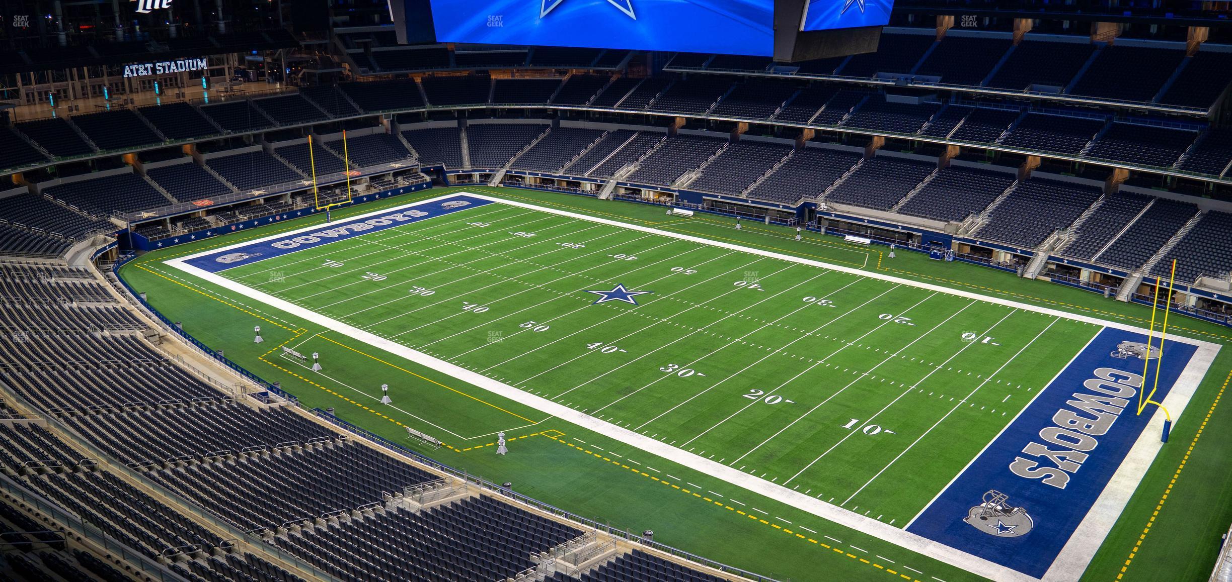 Seating view for AT&T Stadium Section Star Suite 625