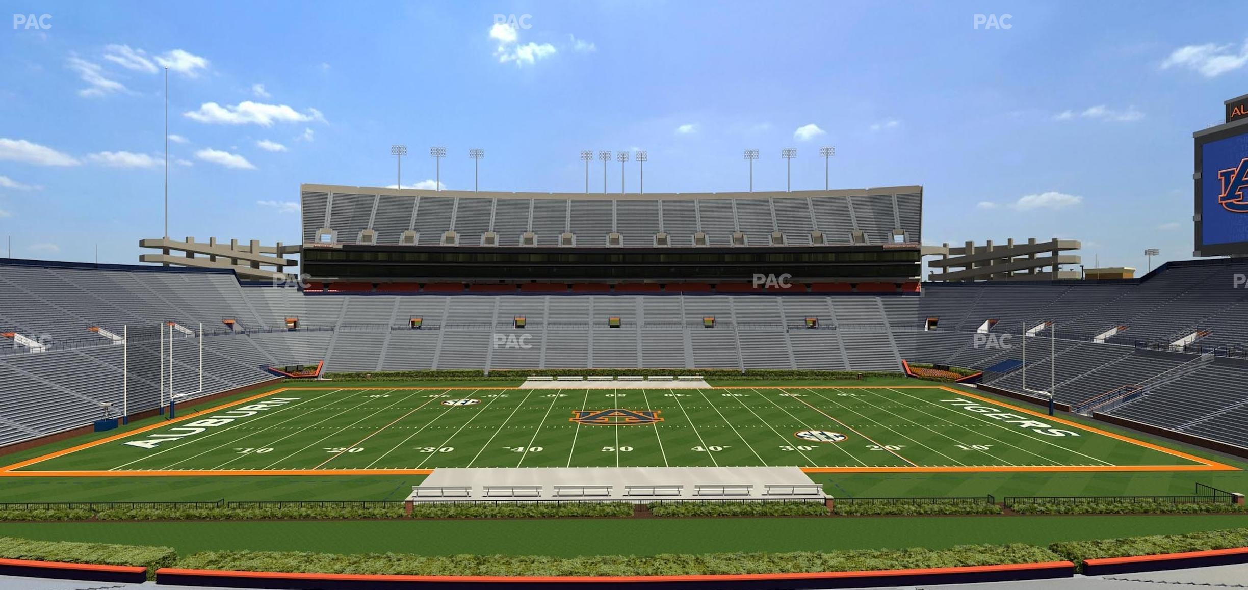 Seating view for Jordan-Hare Stadium Section 6