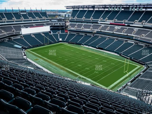 Seating view for Lincoln Financial Field Section 231