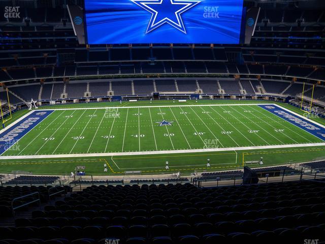 Seating view for AT&T Stadium Section Silver Suite 402