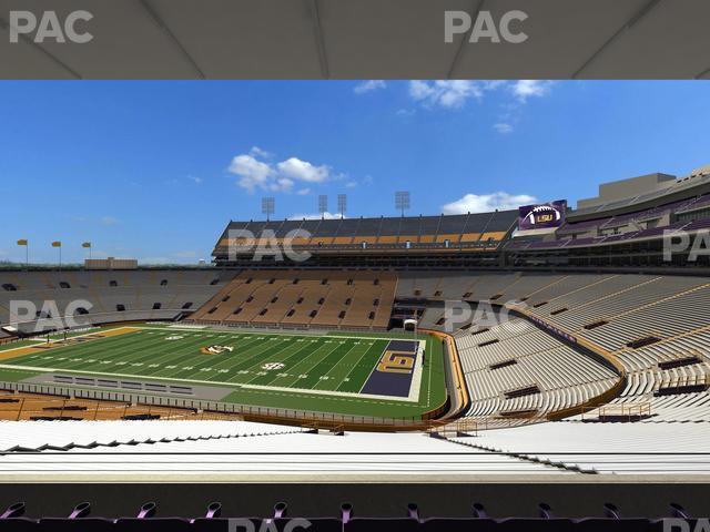 Seating view for Tiger Stadium Section Club 103