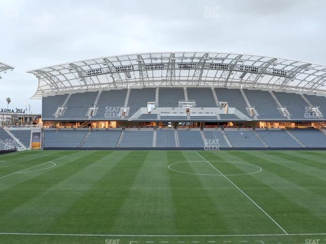 Seating view for BMO Stadium Section Directors Box 8