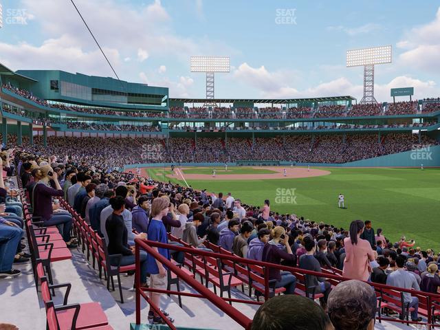 Seating view for Fenway Park Section Right Field Box 91