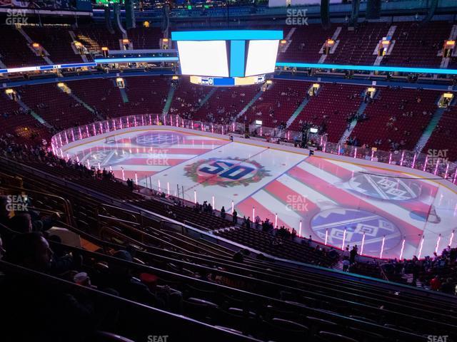 Seating view for Rogers Arena Section 306