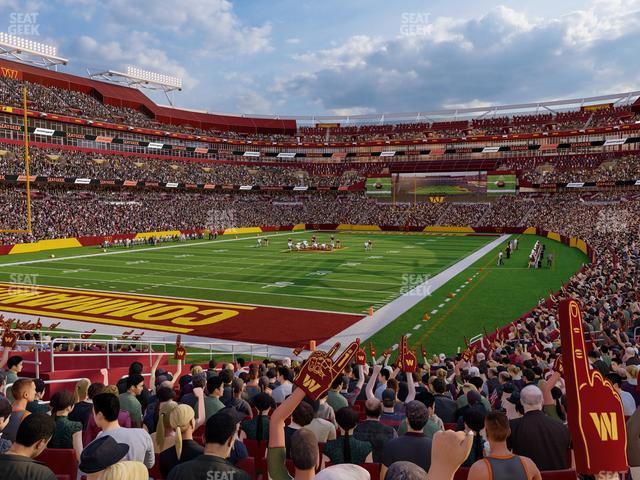 Seating view for Northwest Stadium Section 108