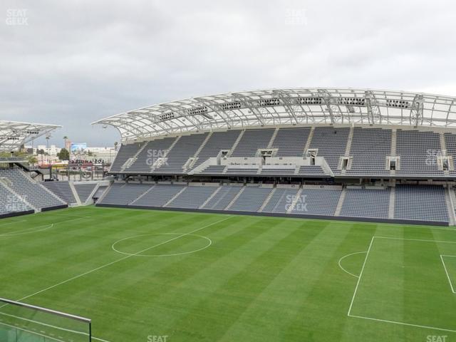 Seating view for BMO Stadium Section Founders Suite 3