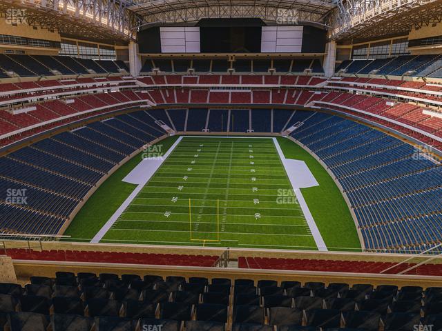 Seating view for NRG Stadium Section 621