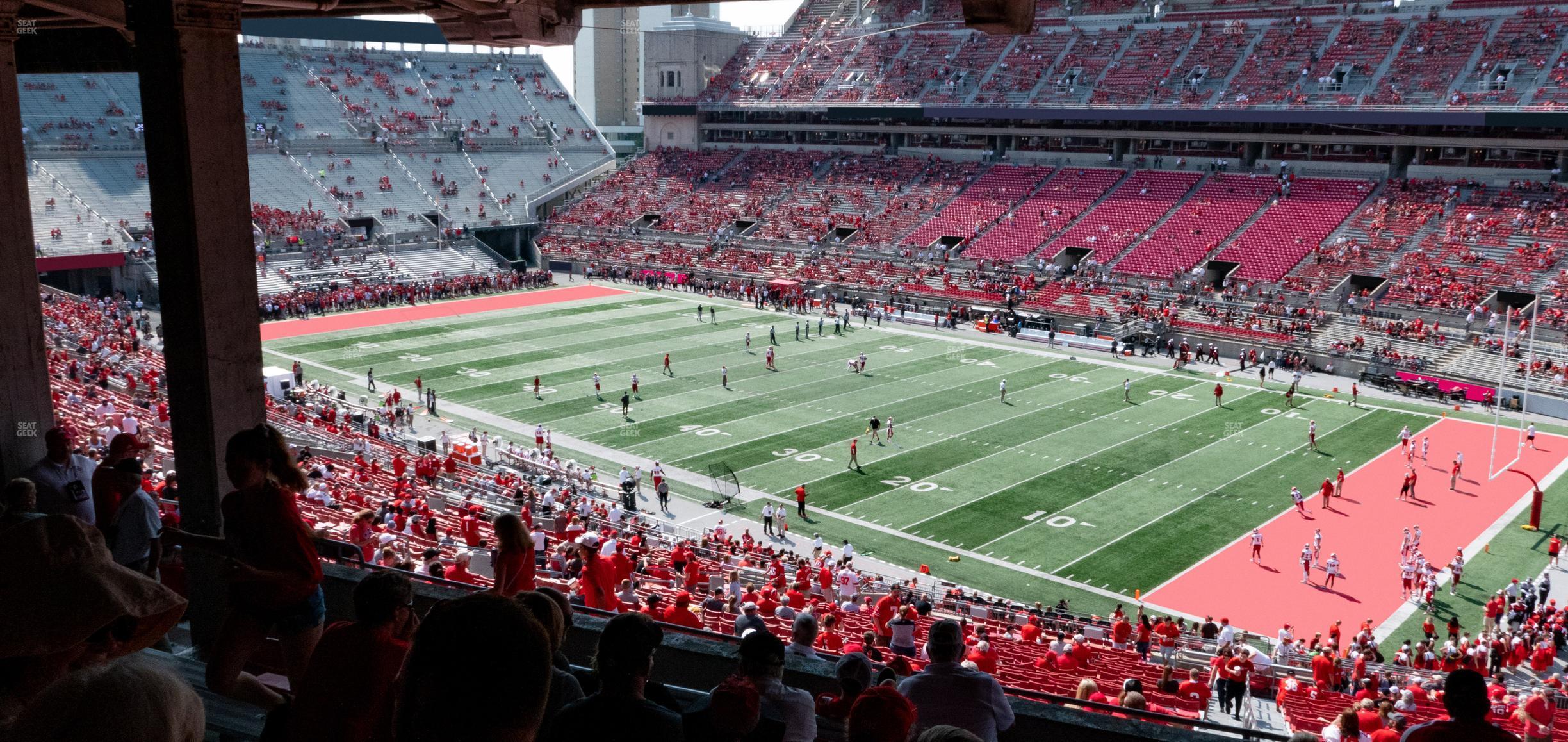 Seating view for Ohio Stadium Section 12 B