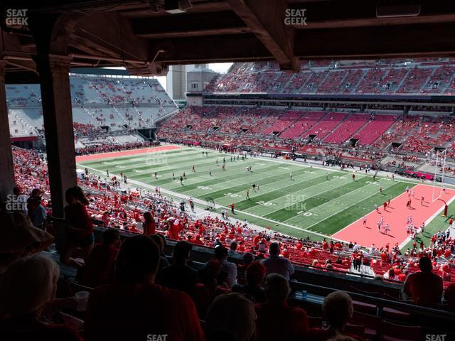 Seating view for Ohio Stadium Section 12 B