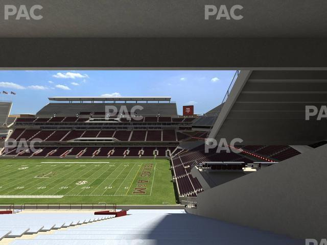 Seating view for Kyle Field Section 230