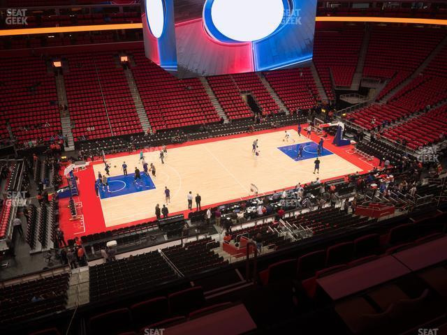 Seating view for Little Caesars Arena Section Mezzanine 30