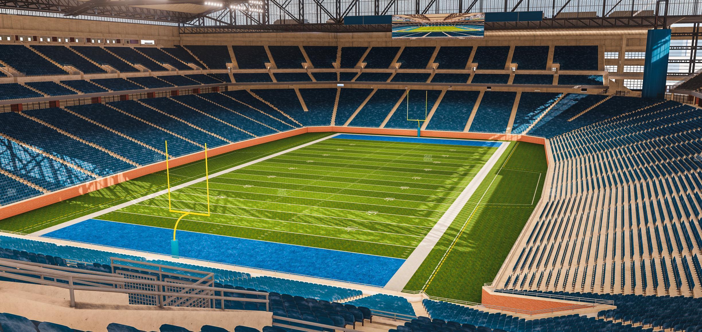 Seating view for Ford Field Section 347