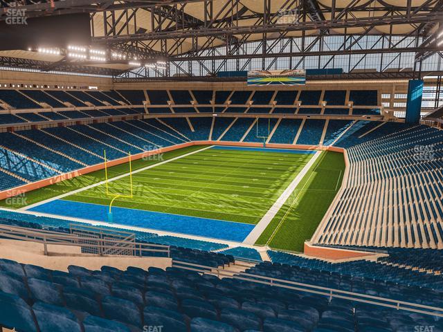 Seating view for Ford Field Section 347