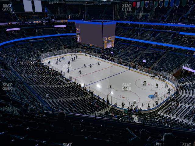 Seating view for Amalie Arena Section 312