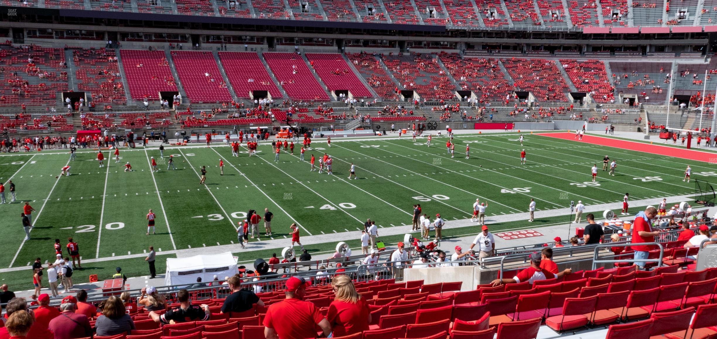 Seating view for Ohio Stadium Section 24 A