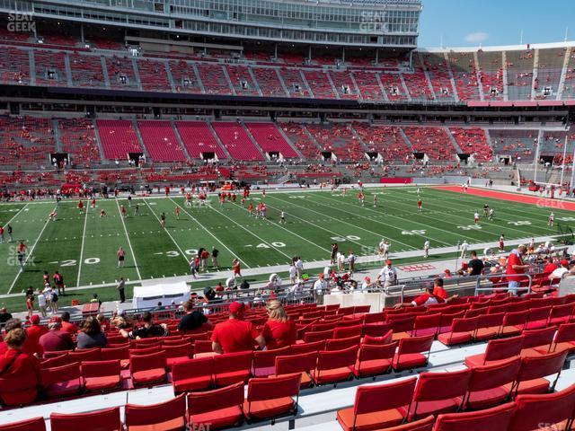 Seating view for Ohio Stadium Section 24 A