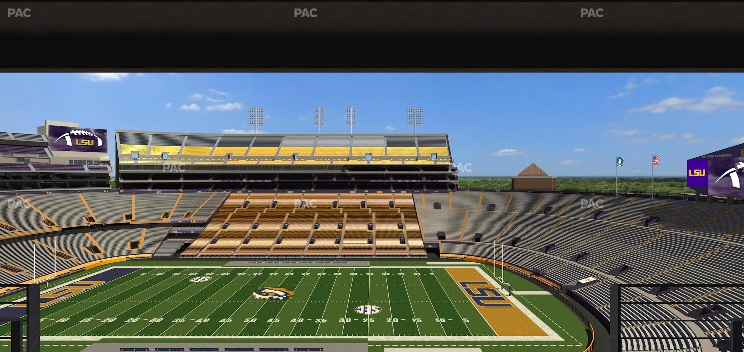 Seating view for Tiger Stadium Section Suite 209