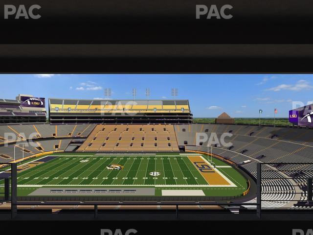 Seating view for Tiger Stadium Section Suite 209