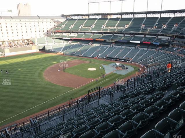 Seating view for Oriole Park at Camden Yards Section 362